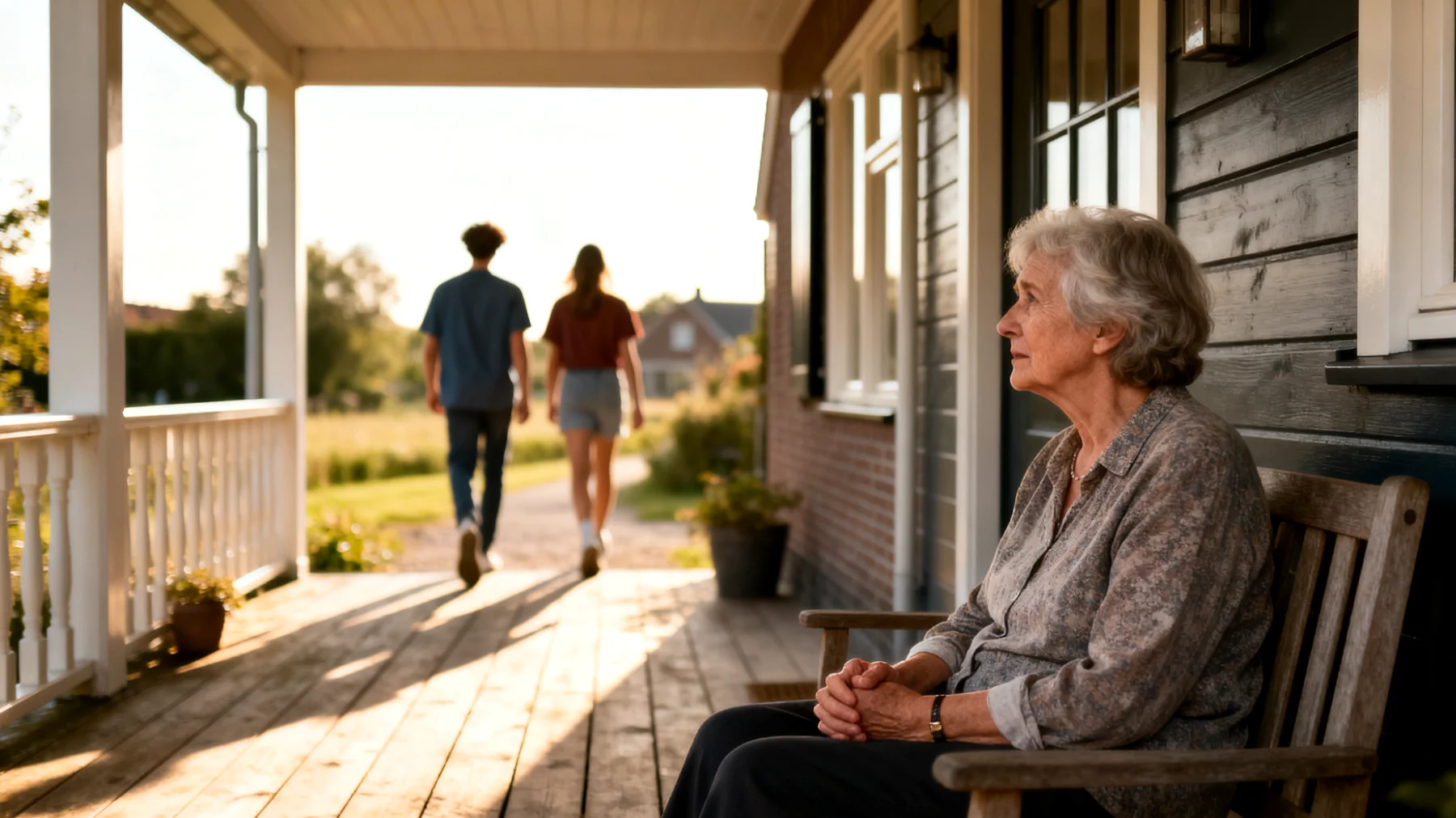 Hoe kan een oma omgaan met de spanning tussen haar natuurlijke neiging om haar jongvolwassen kleinkinderen te beschermen en de noodzaak om hen de ruimte te geven voor zelfstandige groei en eigen keuzes?"